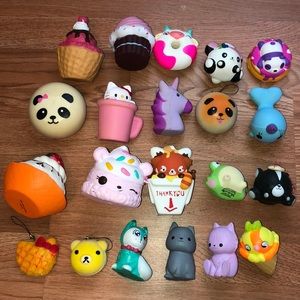 Squishies Large Lot of 21